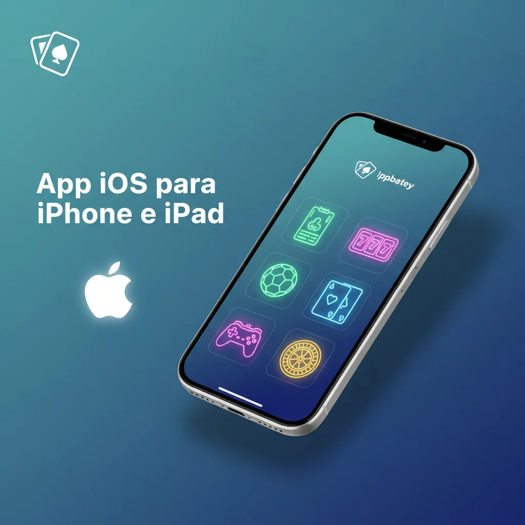 App iOS para iPhone e iPad com apostas, cassino, Pix e suporte; leve, gratuito e iOS 12+