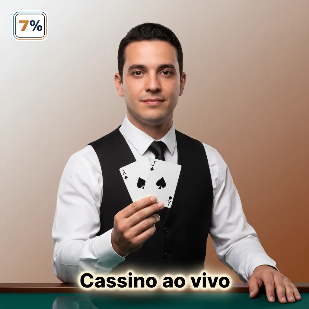 Cassino ao vivo com crupiês reais; roleta, blackjack, baccarat, poker e game shows transmitidos em tempo real