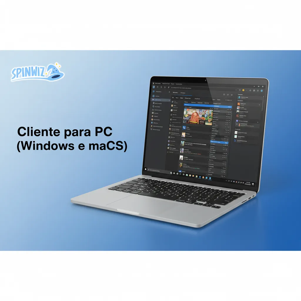 Sem app para desktop; use o site oficial no navegador em Windows e macOS com experiência completa.