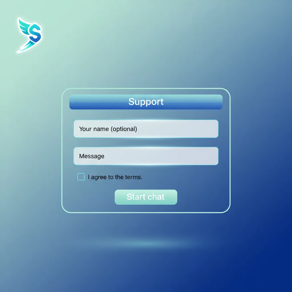 Suporte ao cliente 24/7 em português do Brasil com chat ao vivo, e‑mail e Central de Ajuda/FAQ.