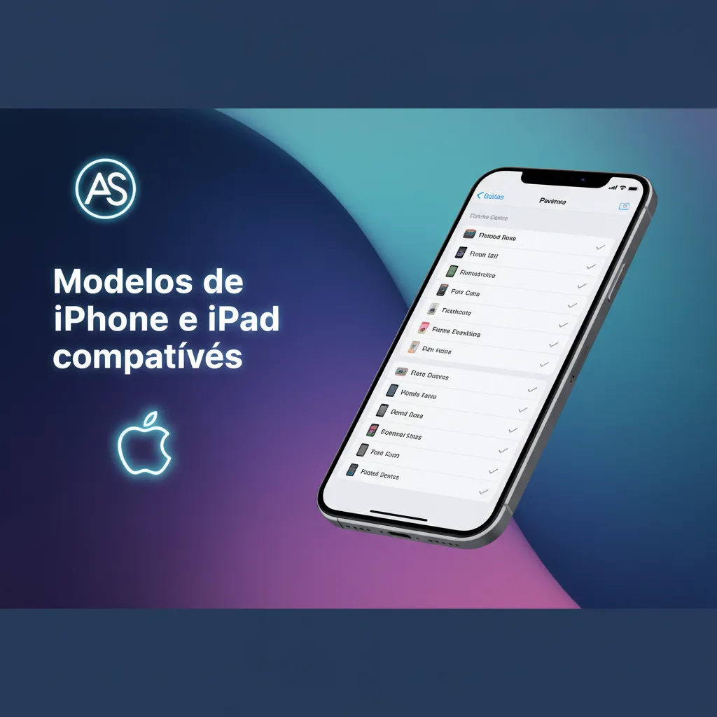 Modelos de iPhone compatíveis: do X ao 15, incluindo mini, Plus, Pro e Pro Max.