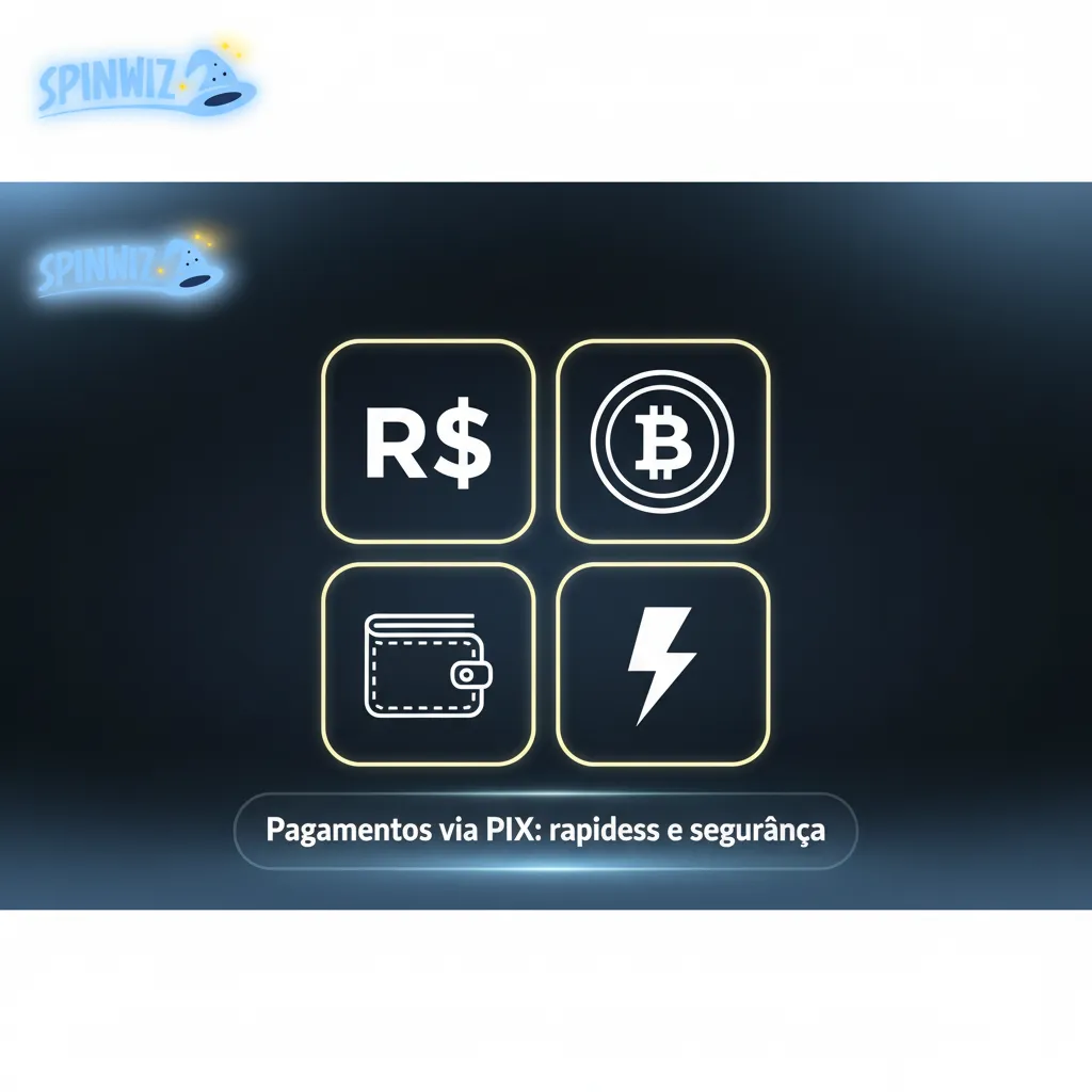 Banner de pagamentos via PIX no Brasil, com destaque para rapidez, segurança e bancos como Nubank, Itaú e Bradesco.