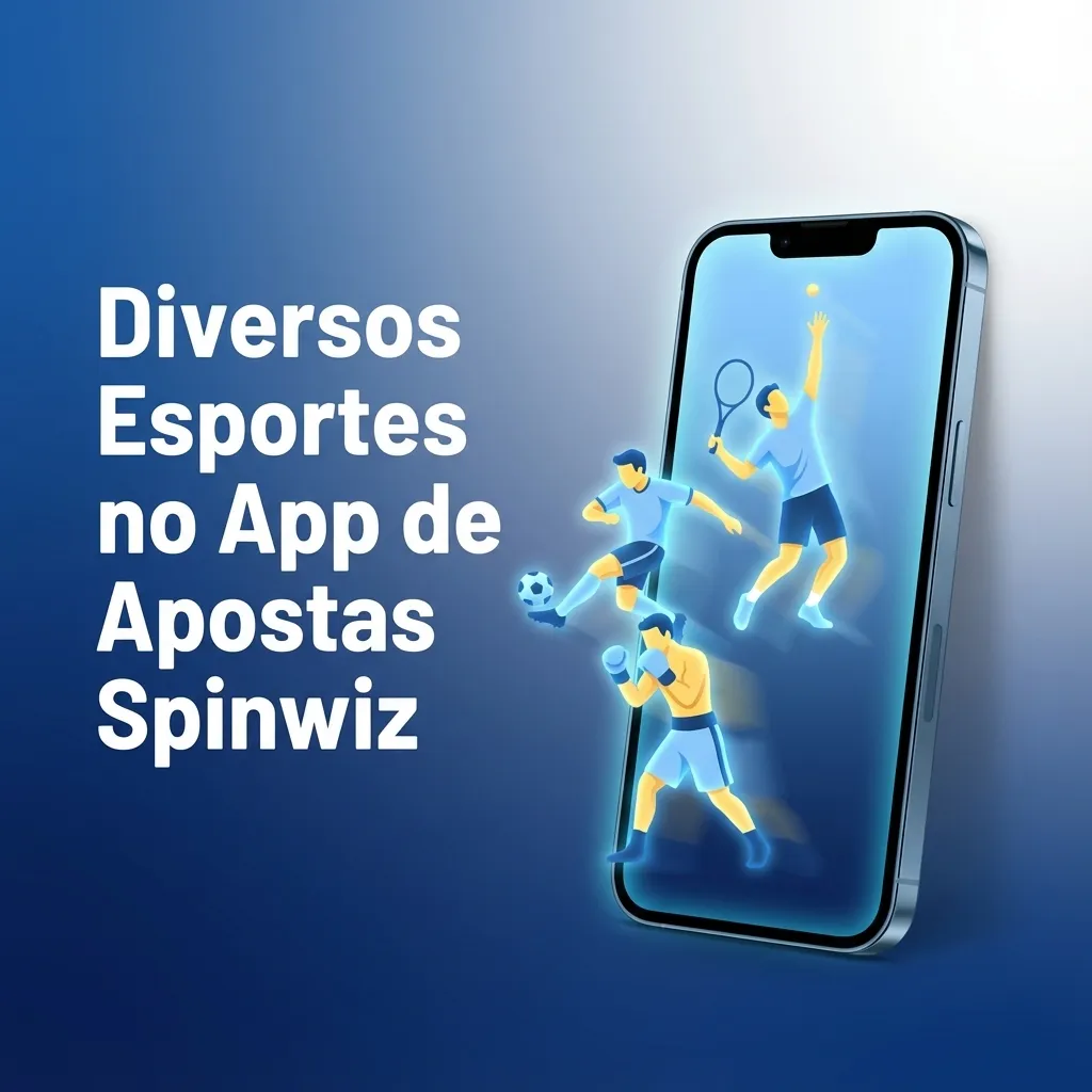 Spinwiz betting app interface showing multiple sports options including football, basketball, tennis, and esports games