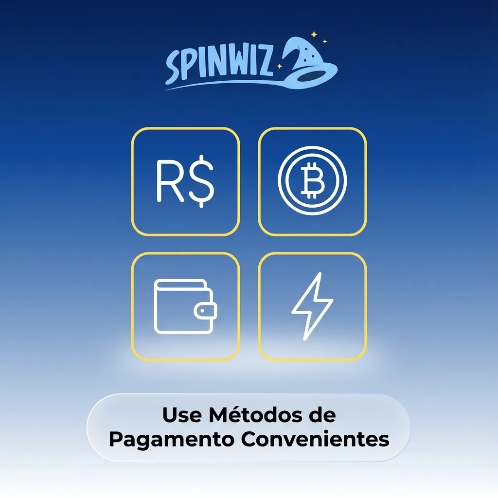 Multiple payment methods including Pix, credit cards, crypto (Bitcoin, Ethereum), and digital wallets for deposits and withdrawals.